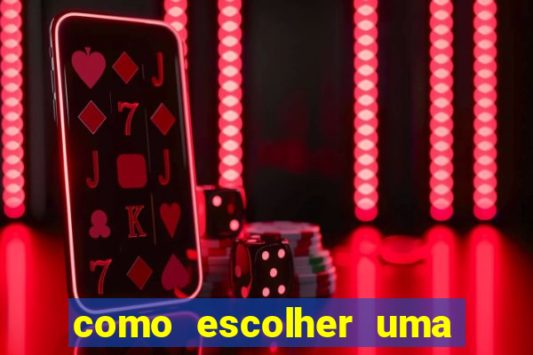 como escolher uma boa cartela de bingo